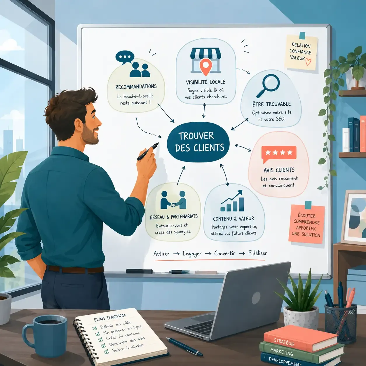 Trouver des clients grâce à la recommandation Beezy'Up